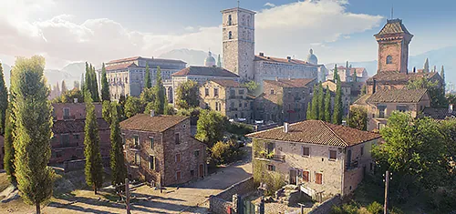 Монастырь — карта World of Tanks