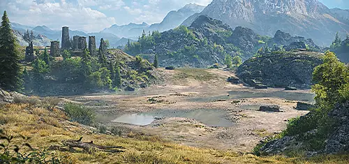 Перевал — карта World of Tanks