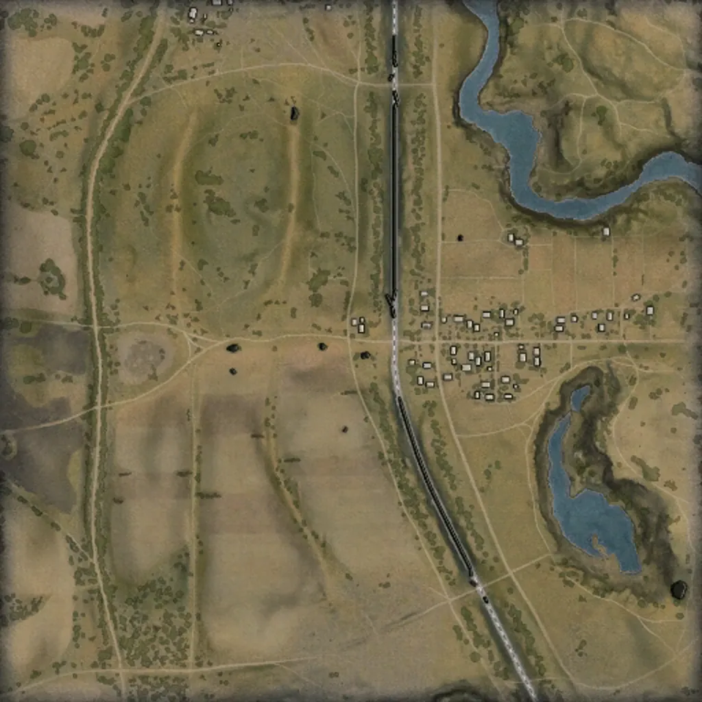 Миникарта Прохоровка (Prokhorovka) — World of Tanks