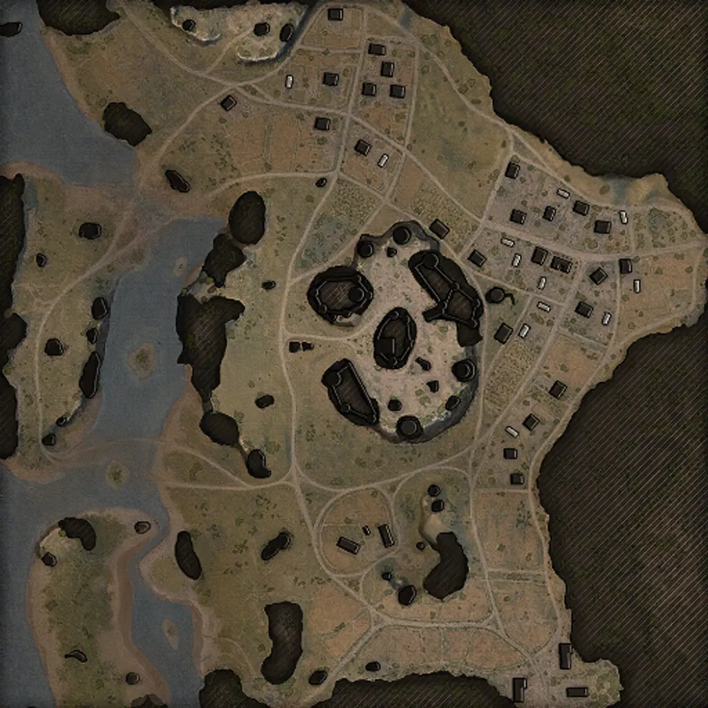 Миникарта Рудники (Mines) — World of Tanks
