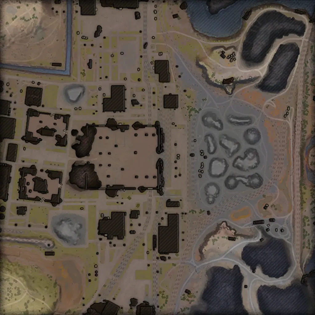Миникарта Промзона (Pilsen) — World of Tanks