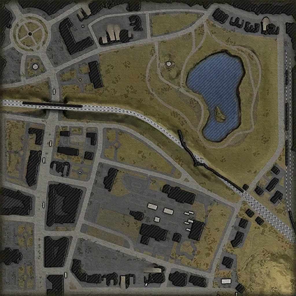Миникарта Уайдпарк (Widepark) — World of Tanks