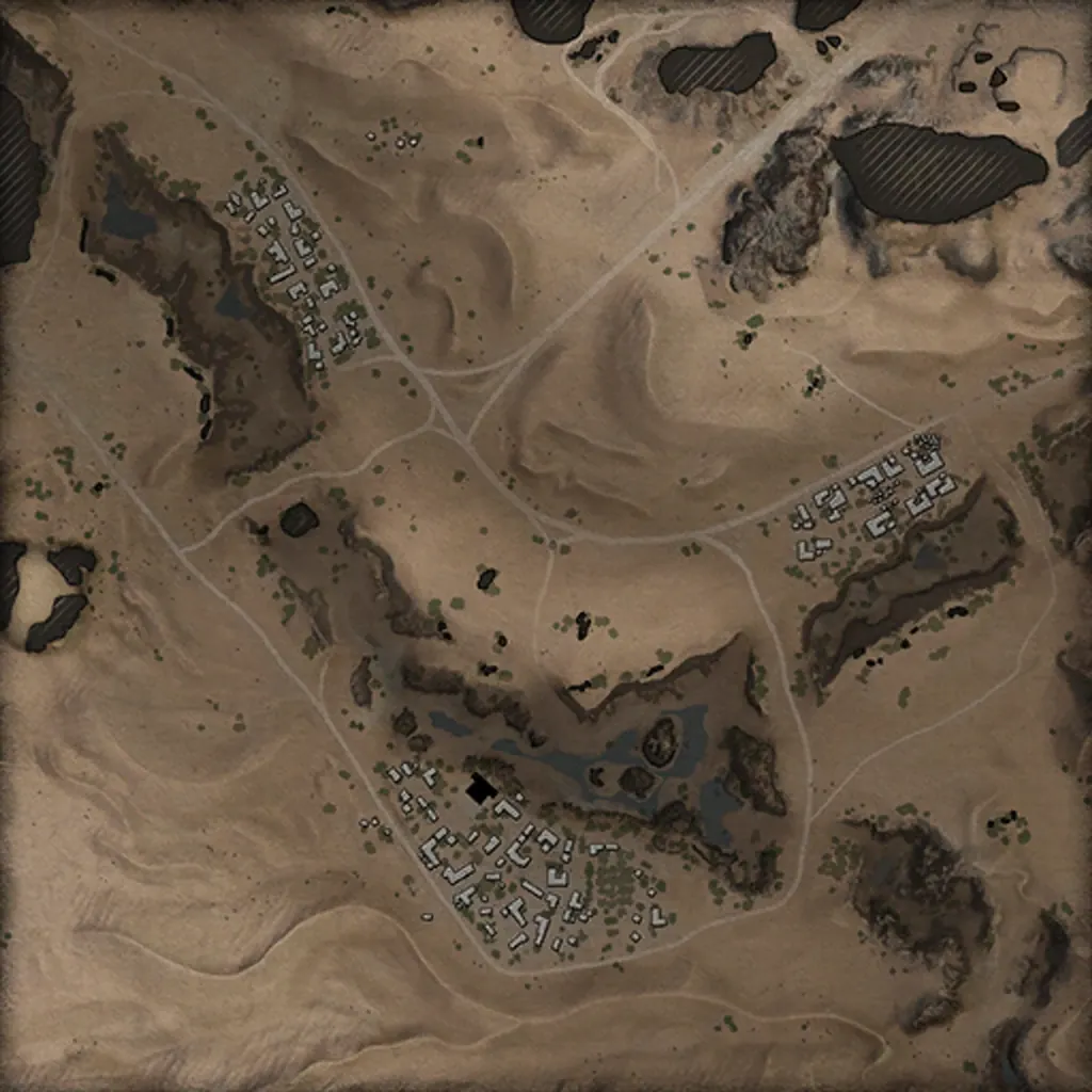 Миникарта Песчаная река (Sand River) — World of Tanks