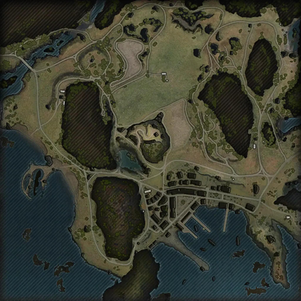 Миникарта Фьорды (Fjords) — World of Tanks