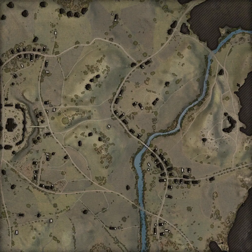 Миникарта Редшир (Redshire) — World of Tanks