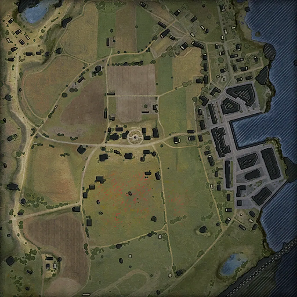 Миникарта Рыбацкая бухта (Fisherman's Bay) — World of Tanks